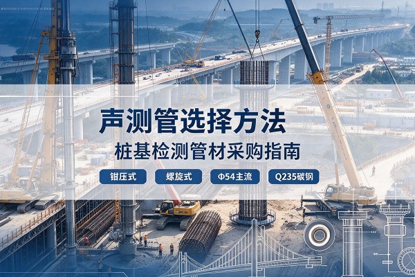 溧阳声测管选型标准