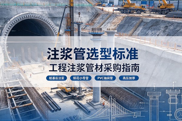 溧阳注浆管选型标准