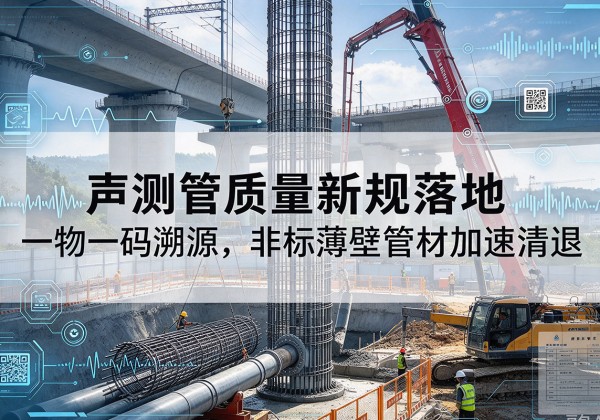 溧阳声测管质量新规落地，一物一码溯源，非标薄壁管材加速清退